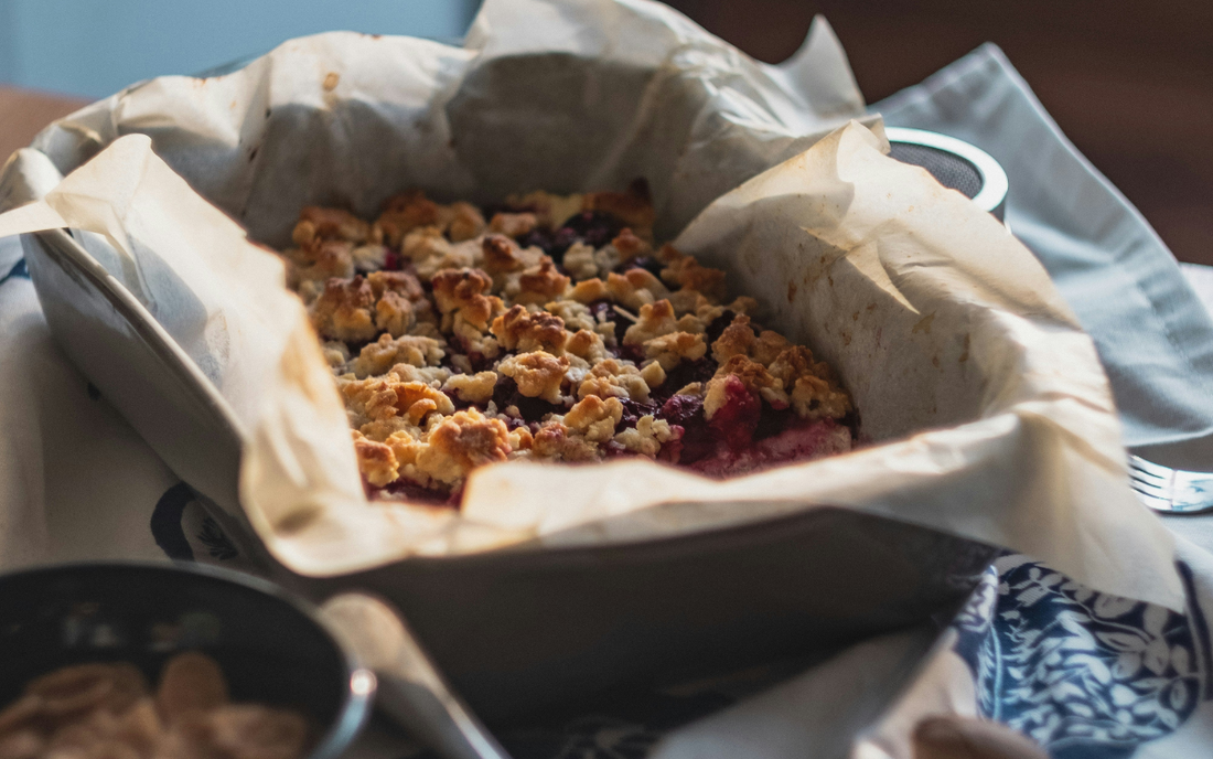 Crumble healthy aux pommes et granola