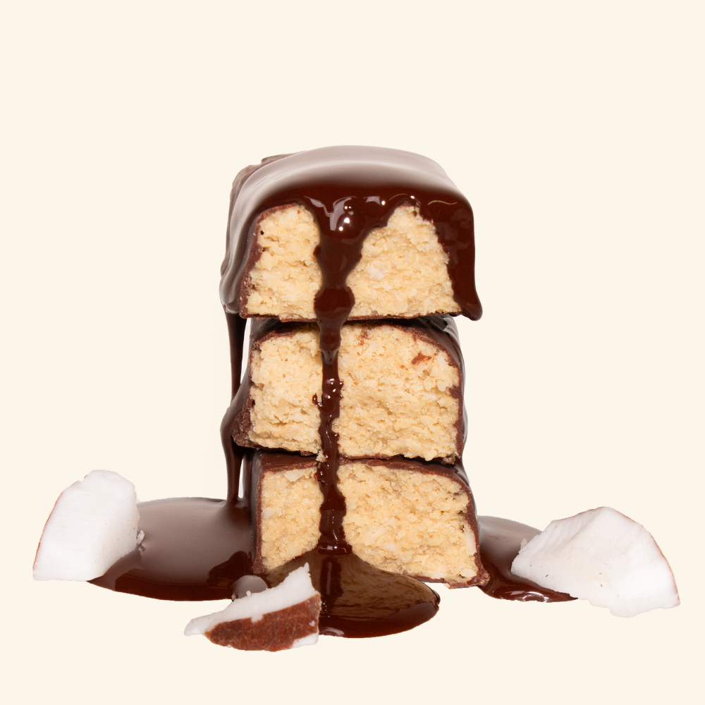 Pulse protein coconut protein bar texture