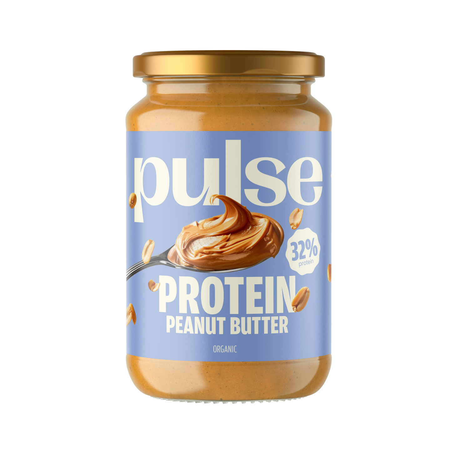 Beurre de cacahuète peanut butter protéiné bio - Pulse - Packshot