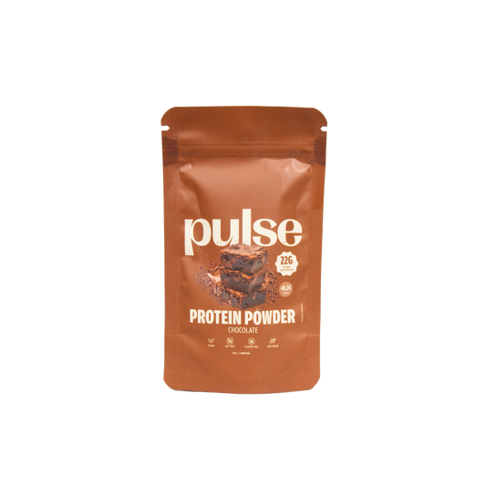 Pulse protein poudre protéinée végétale chocolat échantillon