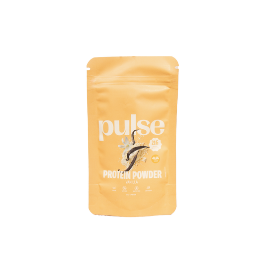 Pulse poudre protéinée végétale vanille échantillon