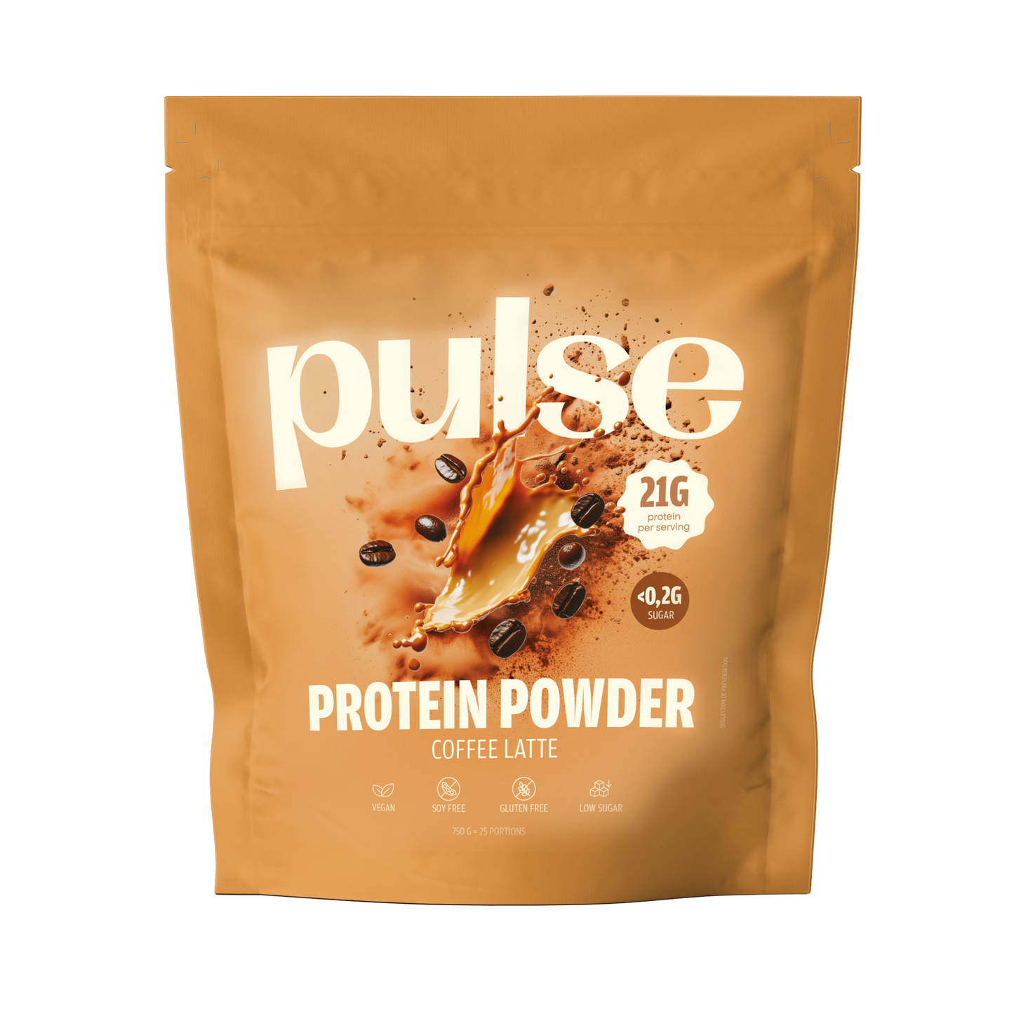 Vegan protein powder coffee 750g