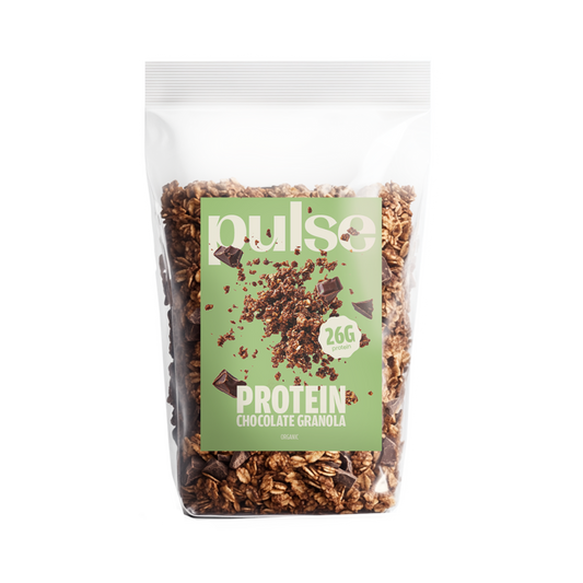 Granola protéiné au chocolat Pulse Protein - bio et vegan - Packshot