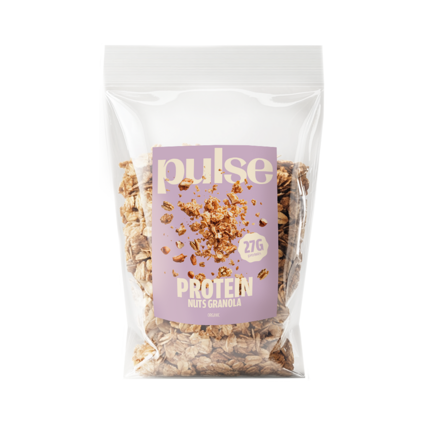 Granola protéiné aux noix Pulse Protein - Bio et vegan - Packshot