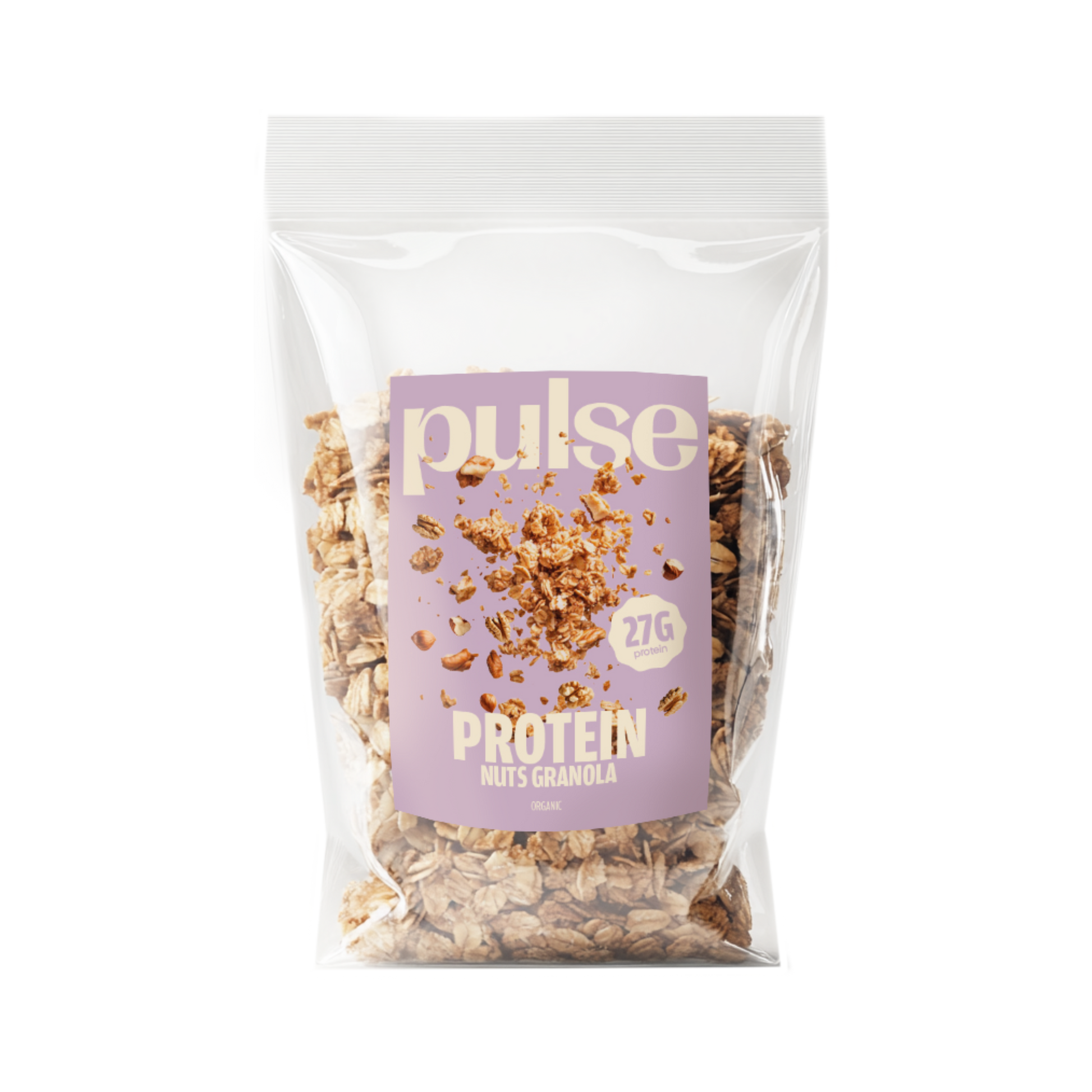 Granola protéiné aux noix Pulse Protein - Bio et vegan - Packshot